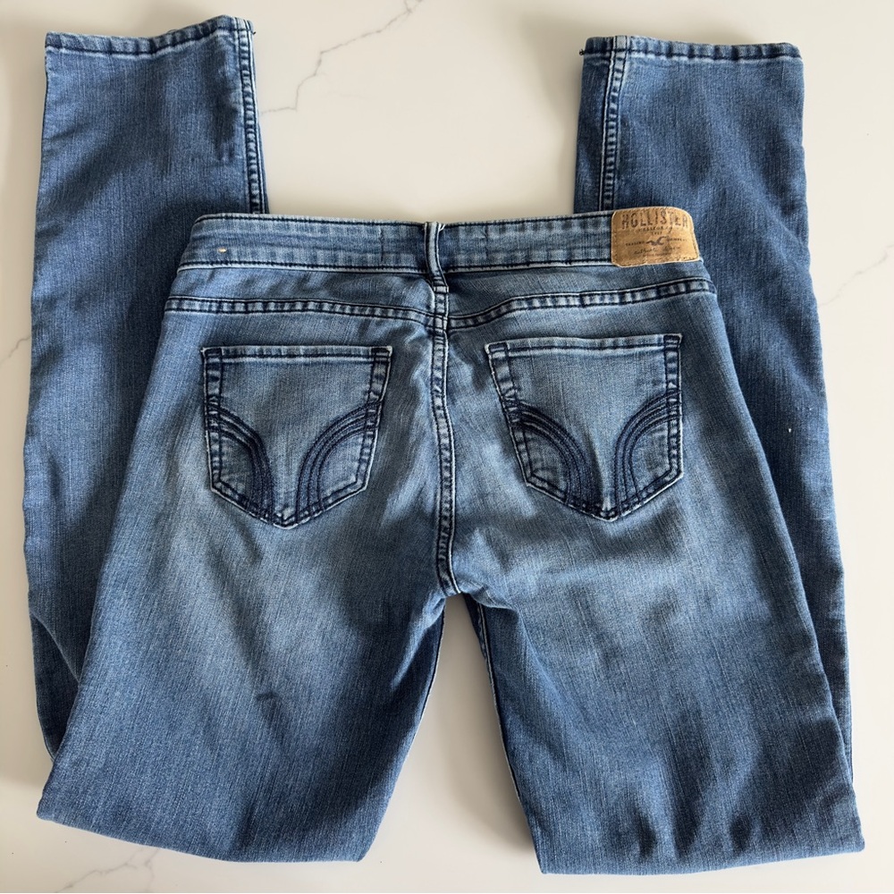 Y2k Hollister ultra low rise Blue Skinny Jeans Classic Style